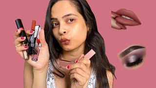 Nykaa Makeup Haul on Nykaa Birthday Weekend | Lipstick, Eyeshadow, Sleeping Mask | Sonali Saxena |