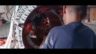 BOBINAMENTO GERADOR DE IMÃS 150KVA 085 982134594