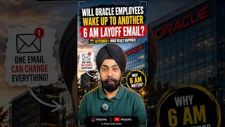 Why Were Oracle Employees Watching the Clock at 6 AM | Layoff Fear Explained | 3rd Sept 2026