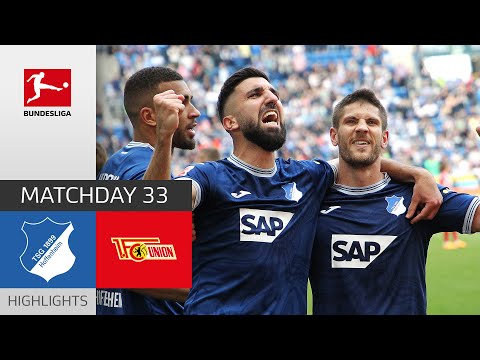 BIG Points For Hoffenheim | Hoffenheim - Union Berlin 4-2 | Highlights | Matchday 33 – Bundesliga