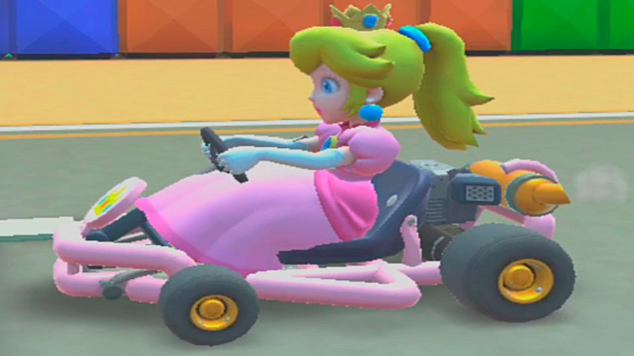 Princess Peach Super Mario Kart