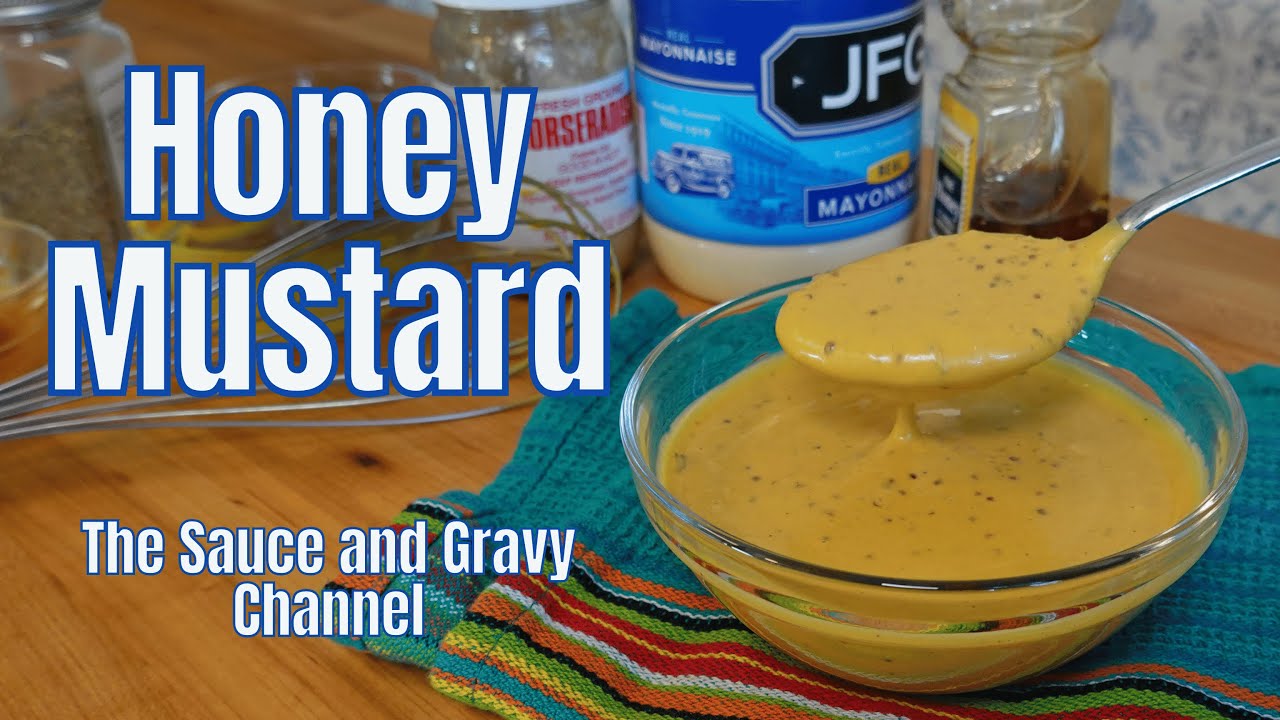 You've NEVER Seen Honey Mustard Like This 🍯🔥 | Homemade Dipping Sauce Recipe
