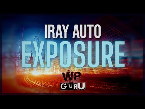 How to use the Iray Auto Exposure Tool in Daz Studio