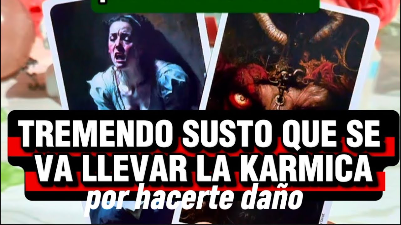 🕉️ TREMENDO SUSTO QUE SE VA LLEVAR LA KARMICA POR HACERTE DAÑO, JUSTICIA DIVINA 🕉️