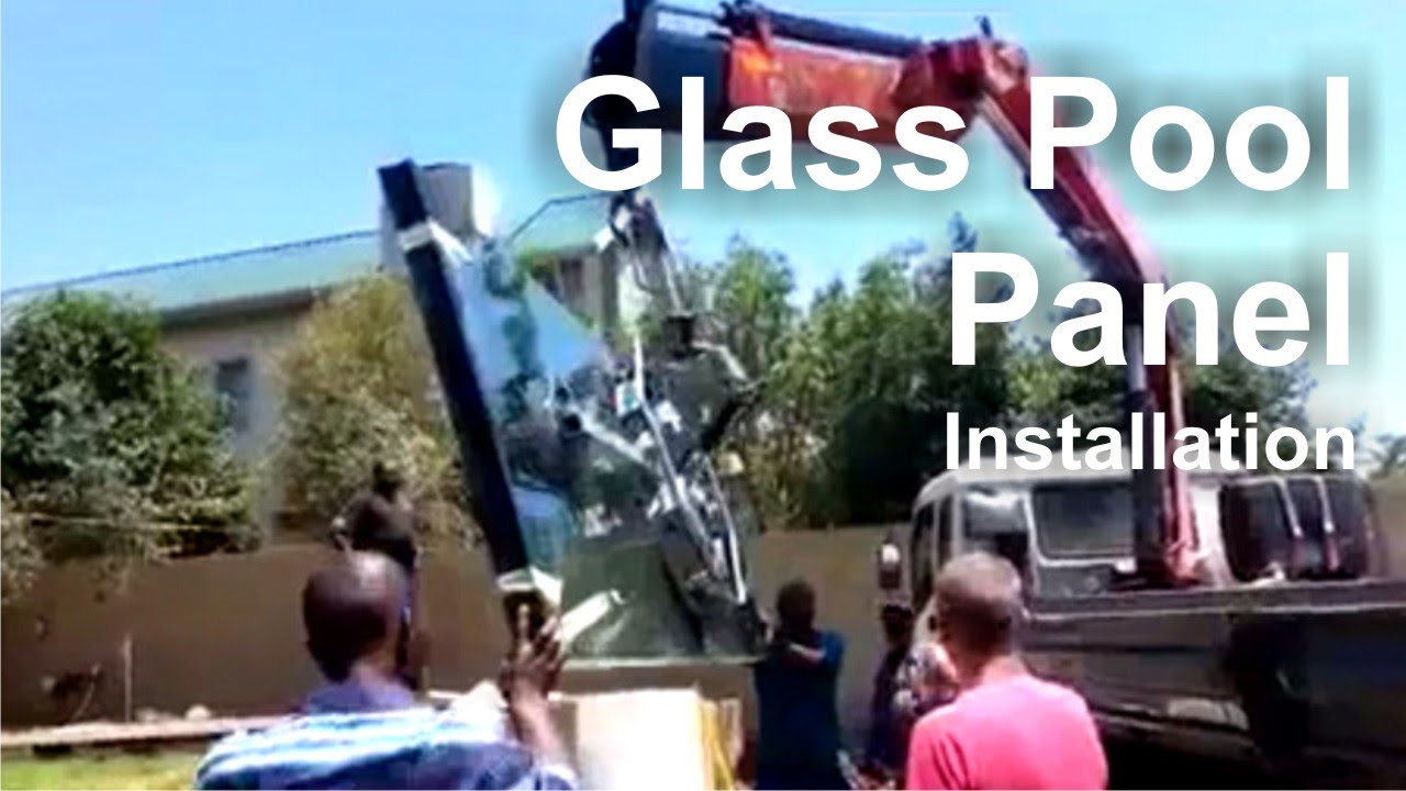 Glass Pool Installation