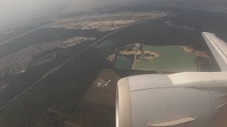 Takeoff from Frankfurt (Lufthansa Boeing 737-500)