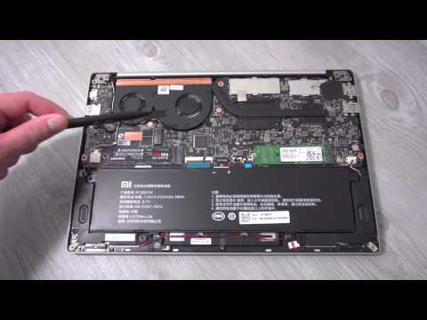 Kingston #Xiaomi #Notebook Xiaomi Mi Notebook Air 13.3 Internals Upgrade SSD and Battery Replacement. 