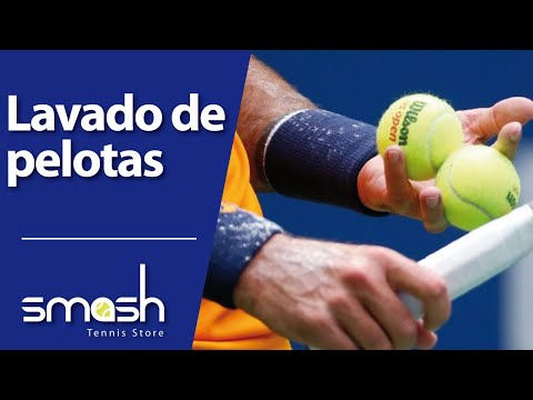 Lavar pelotas de Tenis 