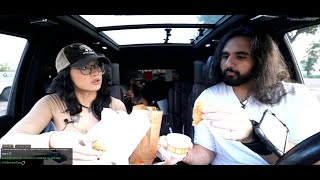 Esfand & Honeebell: Whataburger Taste Test 🍔🍟 Texas Favorite!