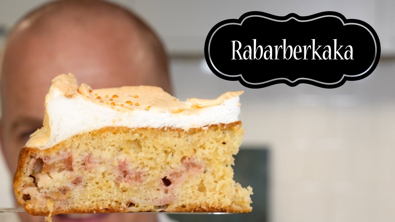 Min göttigaste rabarberkaka (extra allt)