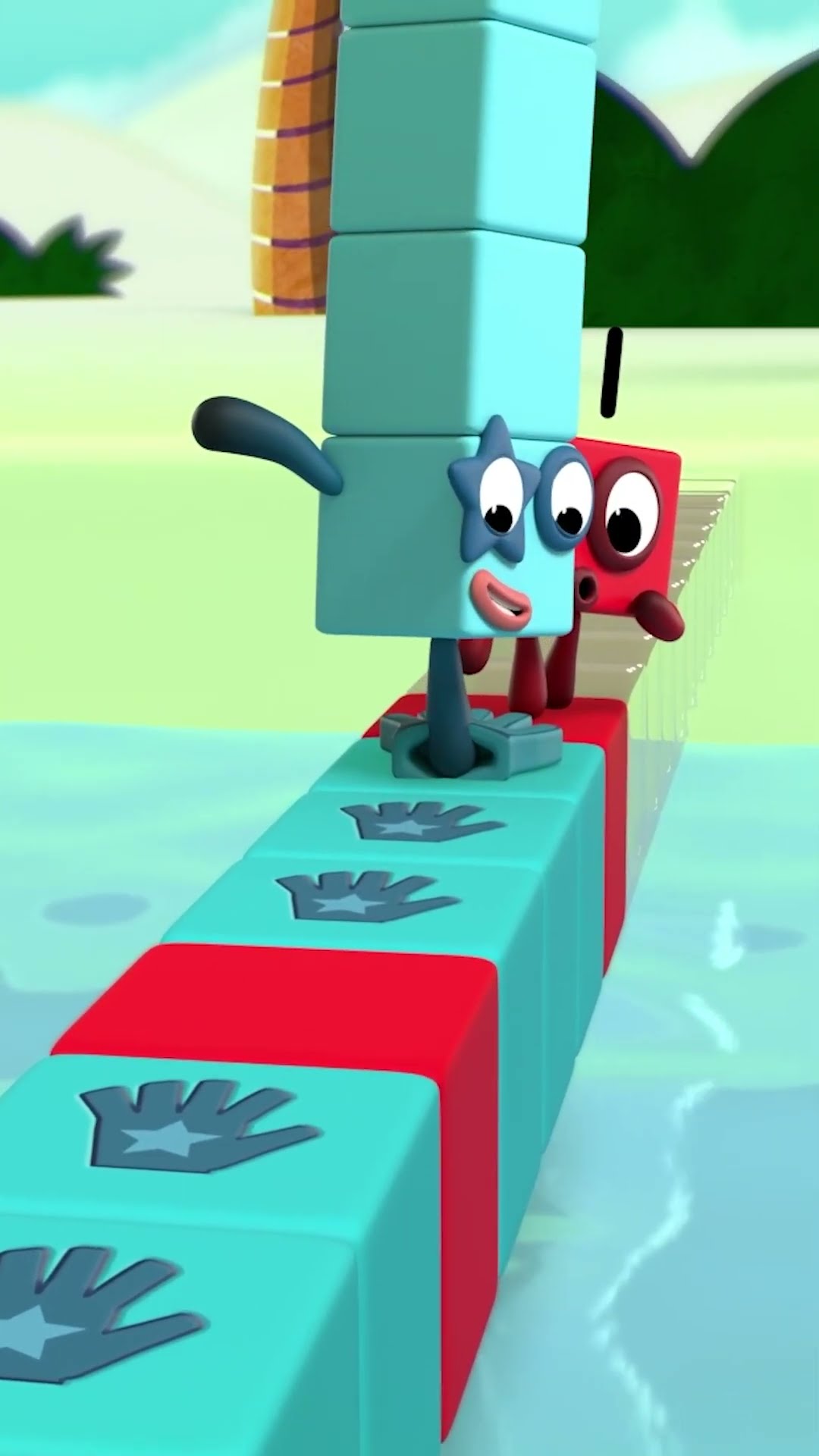 Pattern Palace - Part 5 | 123 Learn to Count | Numberblocks #shorts
