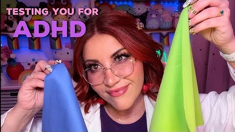 ASMR ••• Testing you for ADHD until you fall asleep 💤