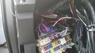 2018 NISSAN ALTIMA WITH PUSH TO START GPS TRACKER INSTALL