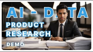 How to use AI for Product Research | Sythetic data Research | Product Management with AI 2024