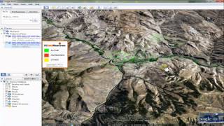 Active and Abandoned Gold Claims Map Google Earth Demo