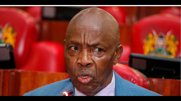 LIVE: Education CS Ezekiel Machogu appears before Senate