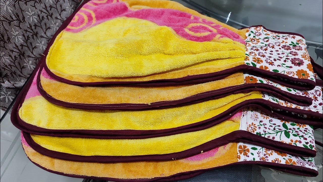 How to make hand towel YouTube