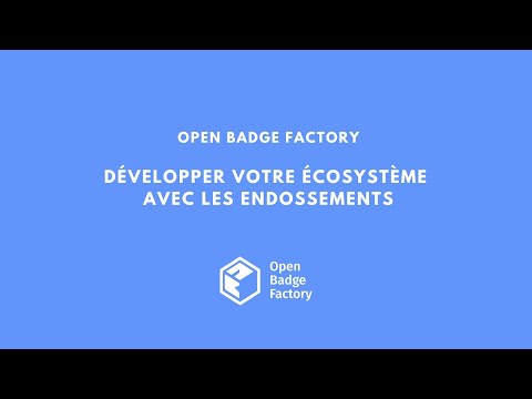 A propos des Open Badges - Open Badge Factory