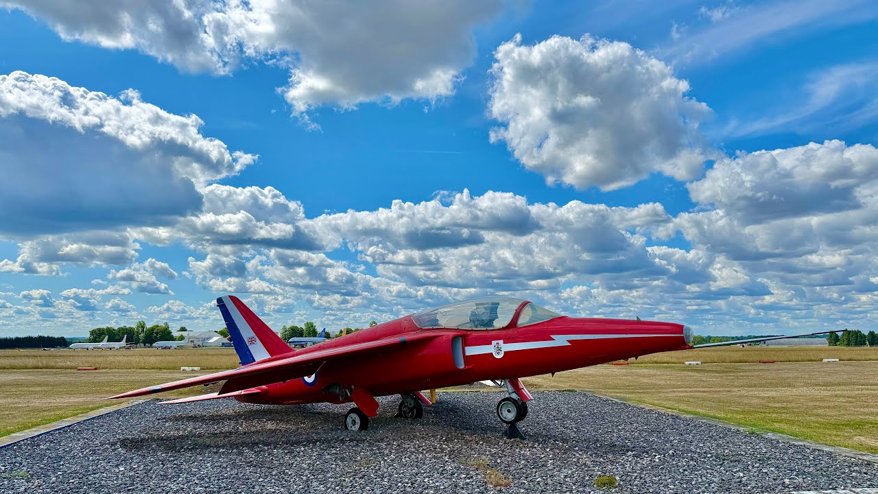 Red Arrows Gants at RAF Kemble 1974.