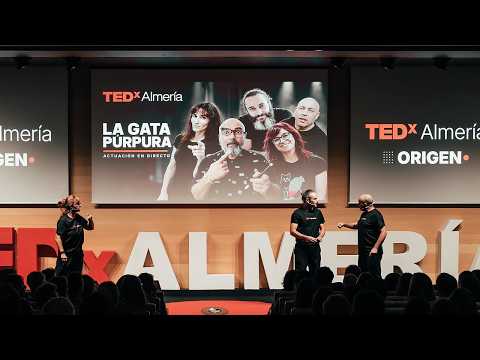 When the audience's words turn into laughter | La Gata Púpura | TEDxAlmería