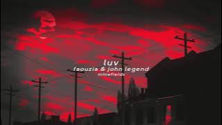 faouzia & john legend - minefields (slowed   reverb)