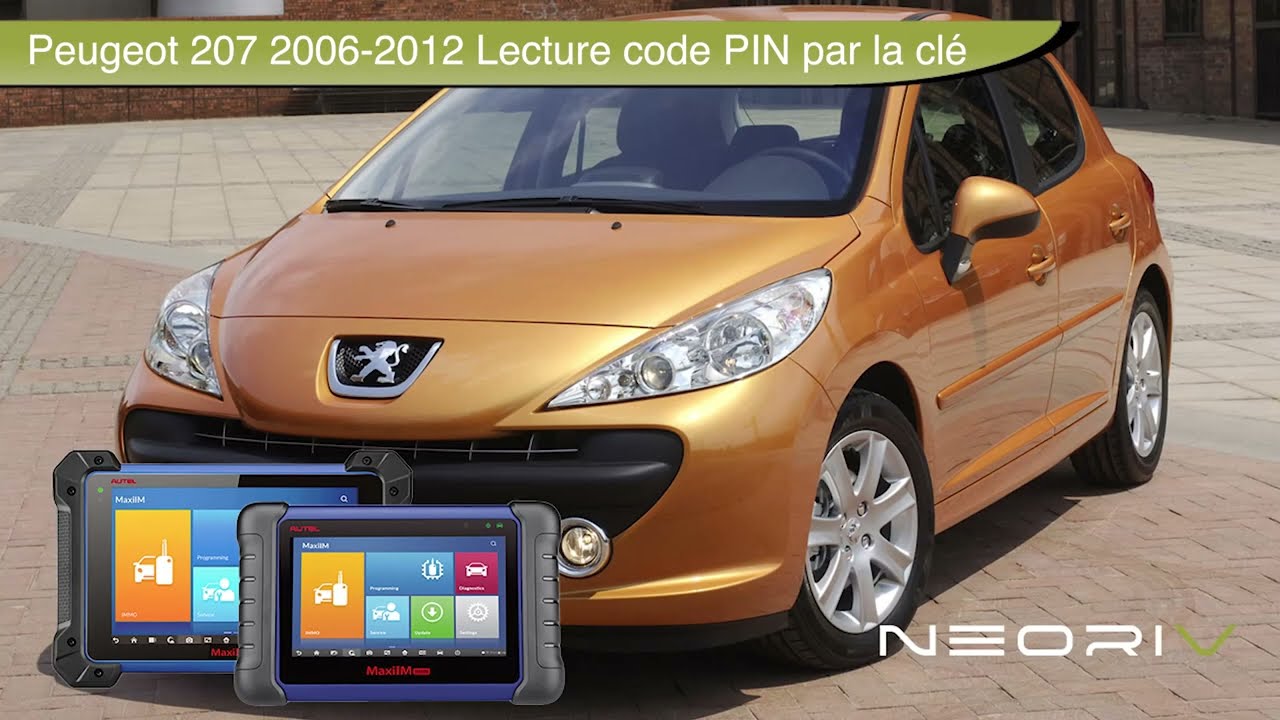 Programmation IM508/IM608 - Peugeot 207 2006-2012