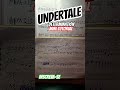 UNDERTALE TUTORIAL