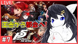 【ペルソナ5ザ・ロイヤル #7】初見プレイ！6月！吉祥寺に遊びに来た！【もふもふVtuber】【ネタバレ注意】