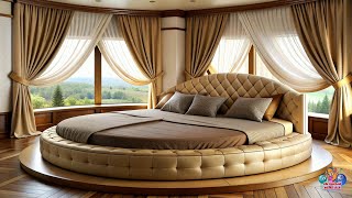 Beautiful Round Bed Designs For Bedroom | A Contemporary Touch of Elegance