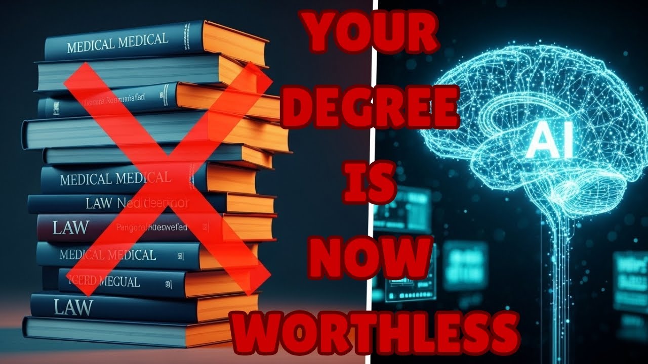 Why Your Degree is Now Worthless (The AGI Revolution) YouTube