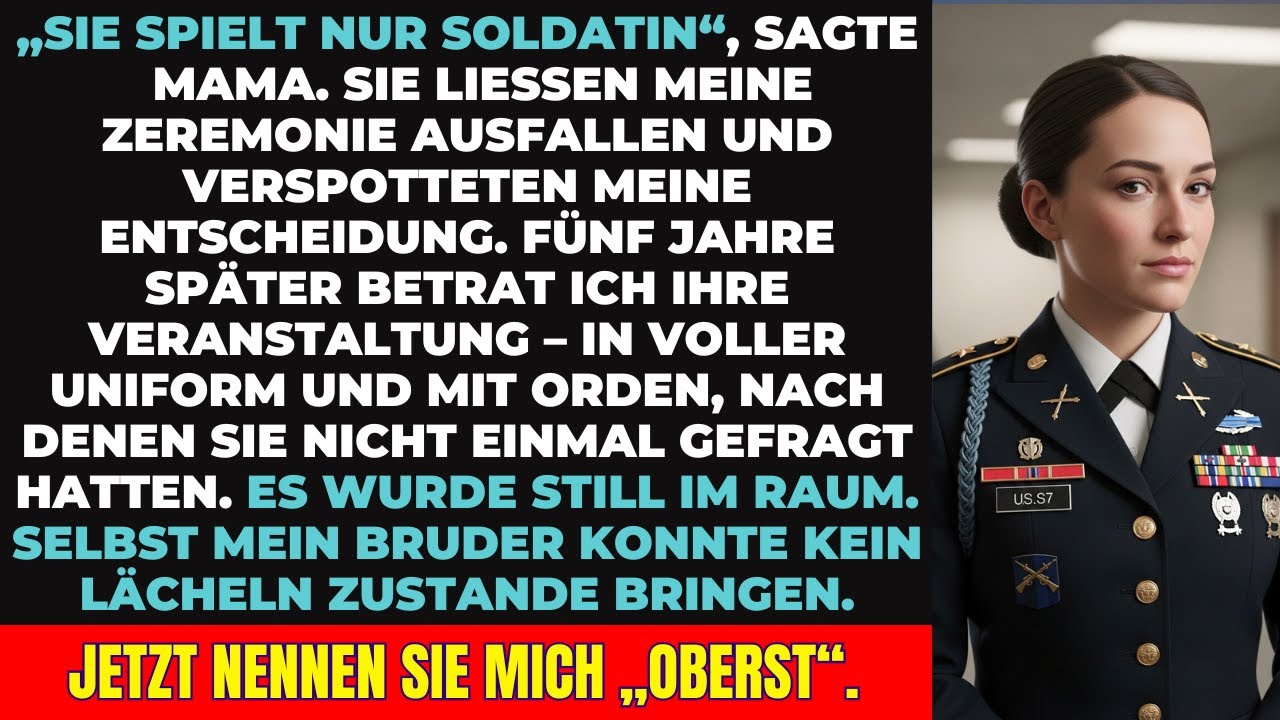 Ich war die Enttäuschung der Familie – bis ich in Uniform zurückkehrte und sie sprachlos machte