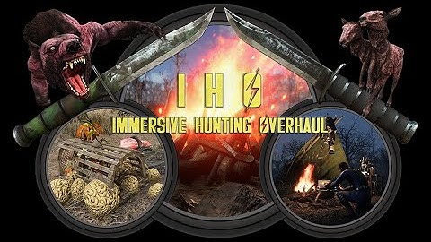 Fallout 4 - I.H.O. - Immersive Hunting Overhaul v5.0+ - Demonstration
