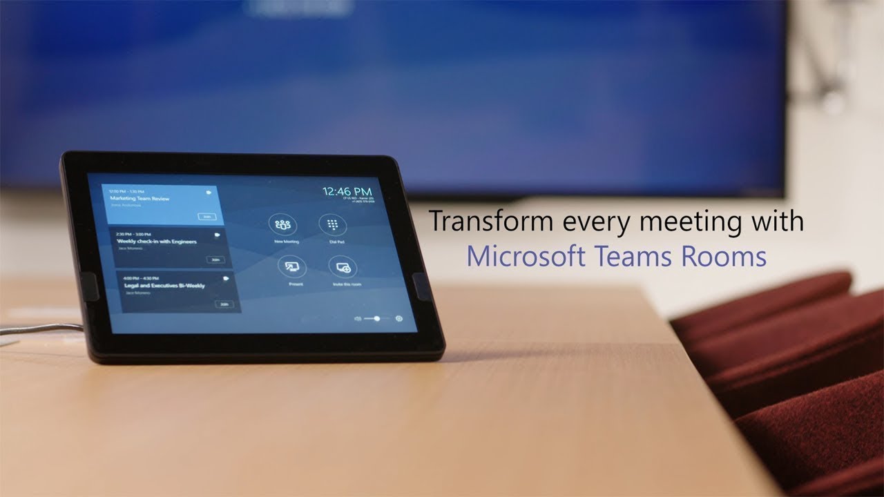 Transform every meeting with Microsoft Teams Rooms