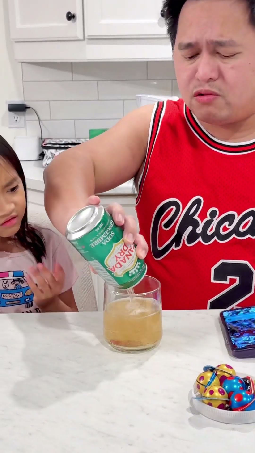 Soda prank daughter ???❤️??