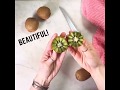 How To Cut A Kiwi Like A Flower Kiwi Fruit Garnish How To Cut A Kiwi Like A Flower Kiwi Fruit Garnish
