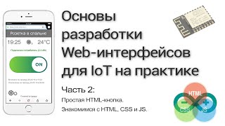 видео: Разработка WEB-интерфейса для ESP8266. Часть 2: HTML-кнопка, синхронные запросы для управления реле. картинка: Разработка WEB-интерфейса для ESP8266. Часть 2: HTML-кнопка, синхронные запросы для управления реле.