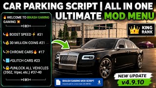 Car Parking Multiplayer Script V4.9.10 | ALL Features Showcase & Character Fix! (GG Tutorial)