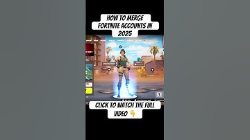 How To Merge Fortnite Accounts I. 2025! #fortnite #shotrs