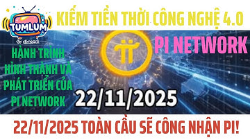 PI NETWORK| 22/11/2025 toàn cầu sẽ công nhận PI! Hành trình hình thành và phát triển của PI NETWORK
