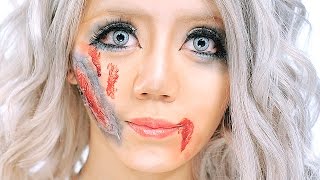 GYARU ZOMBIE MAKEUP for Halloween by HARUTAM ★ギャルゾンビメイク