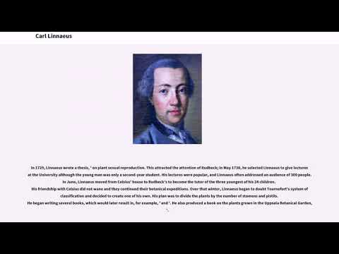 Carl Linnaeus