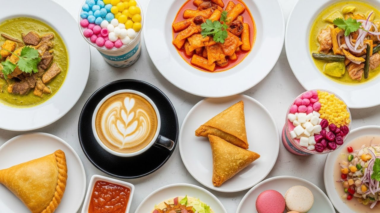 Raspberry Rose Tea Macaron, Cheesy Samosa & More Street Food Video Compilation 