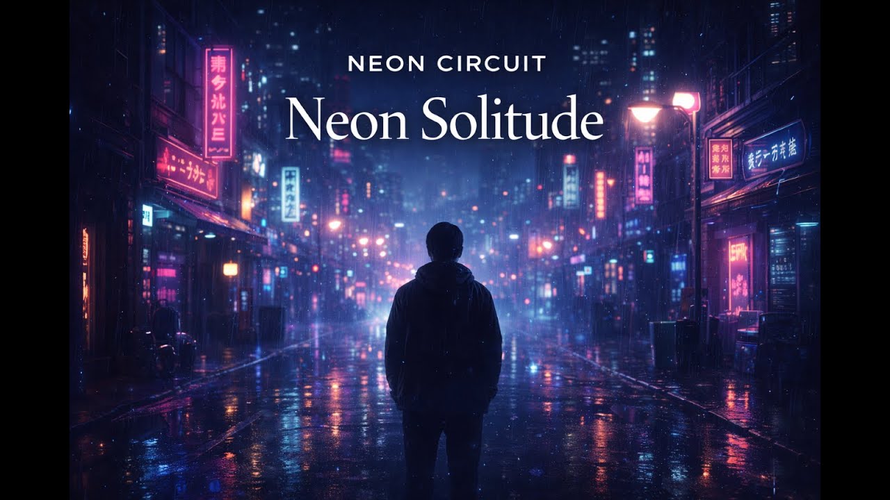 Neon Solitude — Emotional Cyberpunk LoFi for Night Focus & Deep Thinking
