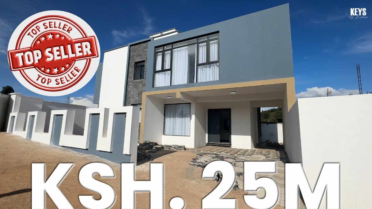Touring A STUNNING Newly Built  Modern 5-Bedroom Mansion in Kiambu | Ksh. 25M #luxuryhomestour