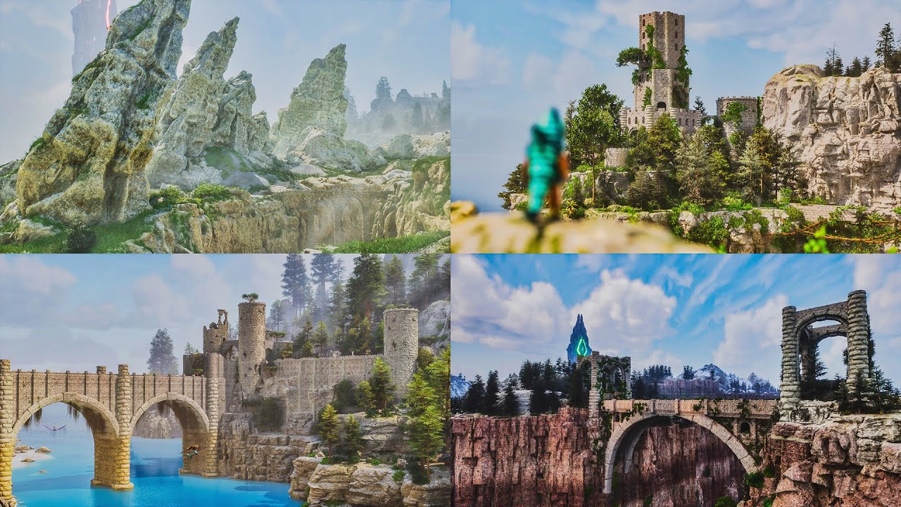 50 Amazing Base Build Location on Ragnarok in ARK: Survival Ascended ...
