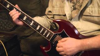 RC INTRUDER PLUS series bridge with Bloodline '57 neck.  PAF