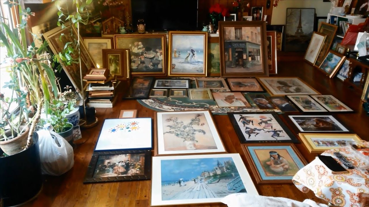 Goodwill Painting Haul Episode 2 YouTube