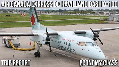 [TRIP REPORT] Air Canada Express Dash 8-100 (ECONOMY) Montreal (YUL) - Ottawa (YOW)