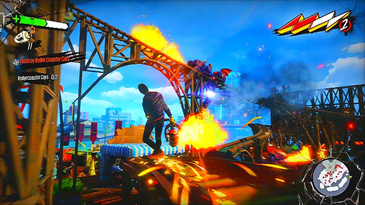 Watch Sunset Overdrive's intro cinematic, 8 minutes of gameplay