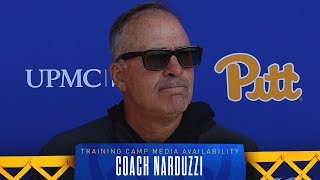Pitt Football | Training Camp | Coach Narduzzi | 8.11.25